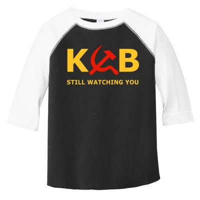Kgb Still Watching You Cccp Ussr Soviet Union Gift Toddler Fine Jersey T-Shirt
