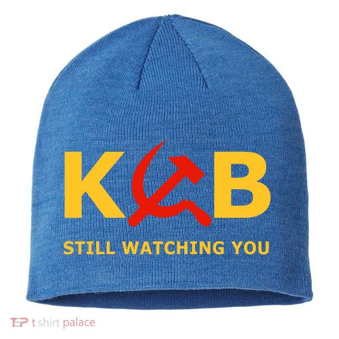 Kgb Still Watching You Cccp Ussr Soviet Union Gift Sustainable Beanie