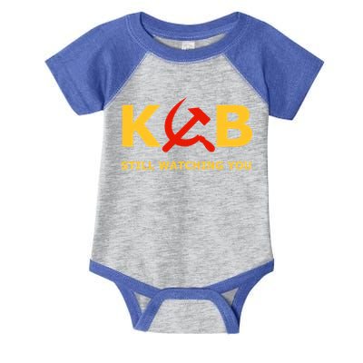 Kgb Still Watching You Cccp Ussr Soviet Union Gift Infant Baby Jersey Bodysuit