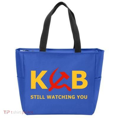 Kgb Still Watching You Cccp Ussr Soviet Union Gift Zip Tote Bag