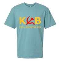 Kgb Still Watching You Cccp Ussr Soviet Union Gift Sueded Cloud Jersey T-Shirt