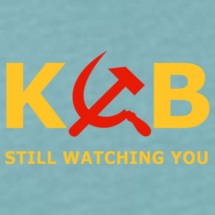 Kgb Still Watching You Cccp Ussr Soviet Union Gift Sueded Cloud Jersey T-Shirt