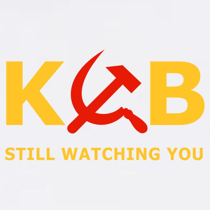 Kgb Still Watching You Cccp Ussr Soviet Union Gift Garment-Dyed Sweatshirt