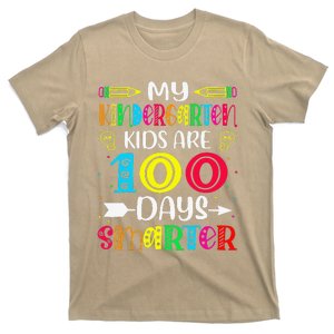 Kindergarten Teacher 100 Days Smarter 100th Day Of School T-Shirt