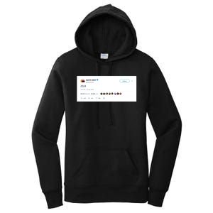 Kanye Tweets 2024 Women's Pullover Hoodie