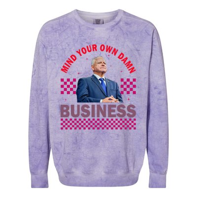 Kamalaharris Timwaltz 2024 Colorblast Crewneck Sweatshirt