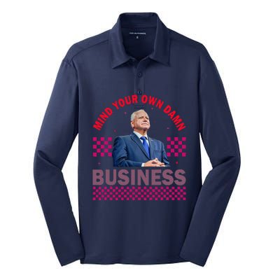 Kamalaharris Timwaltz 2024 Silk Touch Performance Long Sleeve Polo