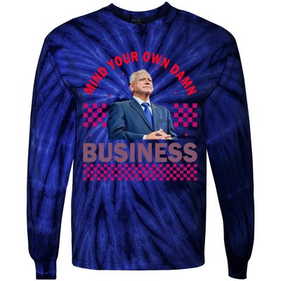 Kamalaharris Timwaltz 2024 Tie-Dye Long Sleeve Shirt