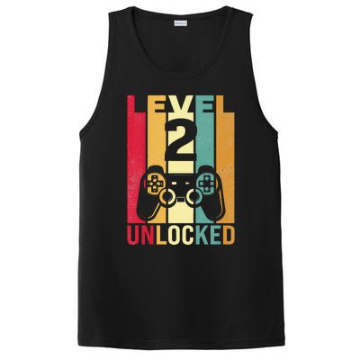 Kids Two 2yr 2 Birthday Boy Son Funny Gamer 2nd Years Old PosiCharge Competitor Tank