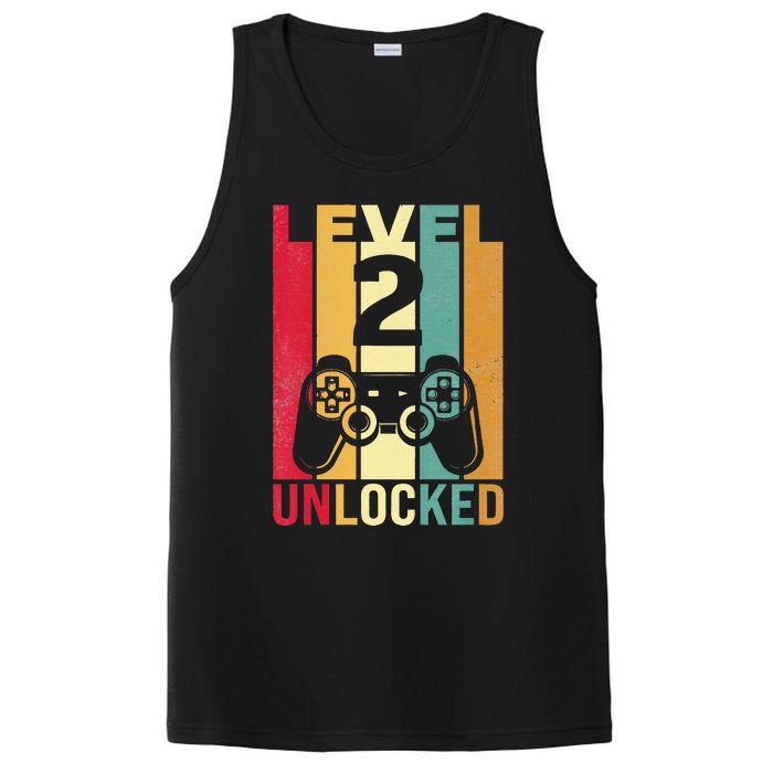 Kids Two 2yr 2 Birthday Boy Son Funny Gamer 2nd Years Old PosiCharge Competitor Tank