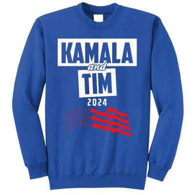 Kamala & Tim 2024 For Kamala Harris Supporters Sweatshirt