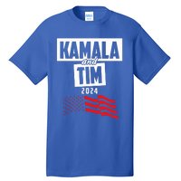 Kamala & Tim 2024 For Kamala Harris Supporters Tall T-Shirt