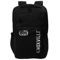 Knoxville Tennessee 865 Area Code Vintage Retro Impact Tech Backpack