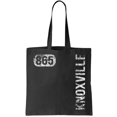 Knoxville Tennessee 865 Area Code Vintage Retro Bag