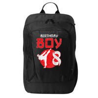 Karate Taekwondo 8 Years Old Birthday Martial City Backpack