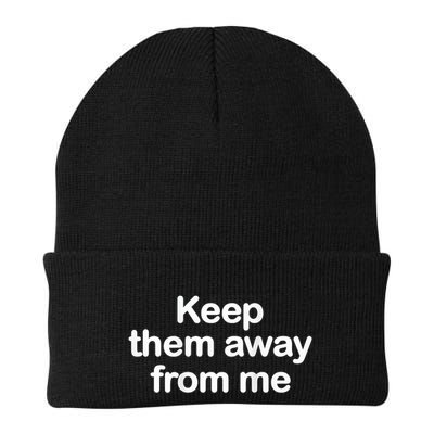 Keep Them Away From Me Beanie