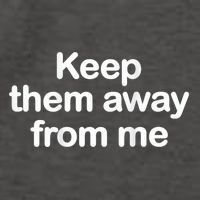 Keep Them Away From Me Vector Backpack