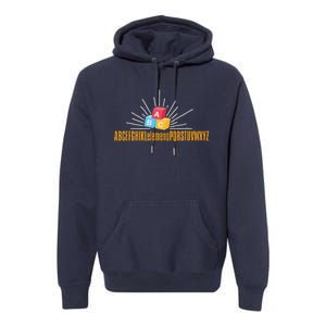 Kindergarten Teacher Abc Klelemeno Pqr Premium Hoodie