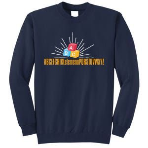 Kindergarten Teacher Abc Klelemeno Pqr Tall Sweatshirt