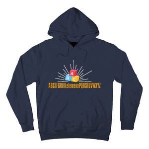 Kindergarten Teacher Abc Klelemeno Pqr Tall Hoodie