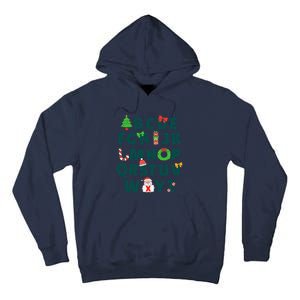 Kindergarten Teacher Abcs Learning School Christmas Alphabet Tall Hoodie