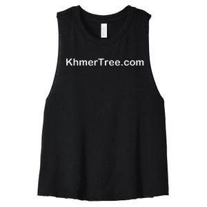 Khmer Tree Art Women's Racerback Cropped Tank