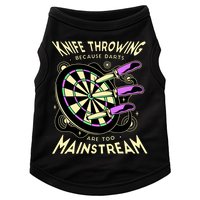 Knife Throwing Because Darts Are Too Mainstream Doggie Tank