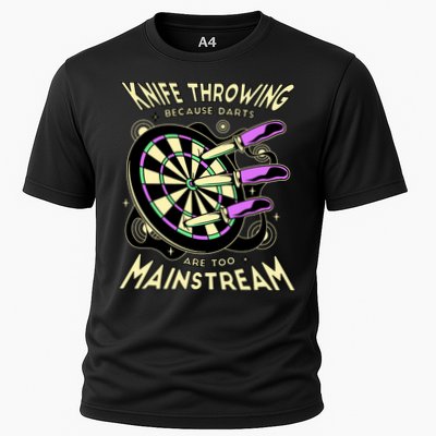 Knife Throwing Because Darts Are Too Mainstream Performance Shirt
