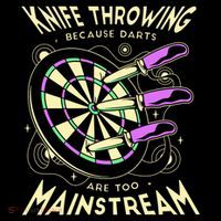 Knife Throwing Because Darts Are Too Mainstream Mug
