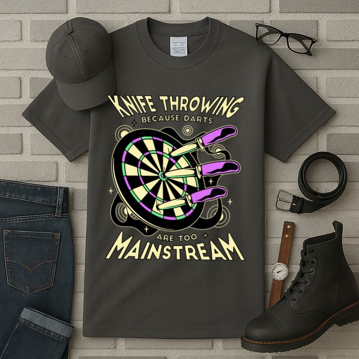 Knife Throwing Because Darts Are Too Mainstream Tall T-Shirt