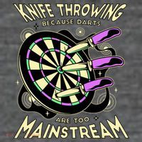 Knife Throwing Because Darts Are Too Mainstream Sustainable Knit Beanie