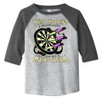 Knife Throwing Because Darts Are Too Mainstream Toddler Fine Jersey T-Shirt