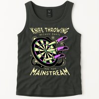 Knife Throwing Because Darts Are Too Mainstream Tank Top