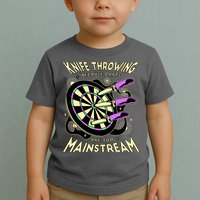 Knife Throwing Because Darts Are Too Mainstream Toddler T-Shirt