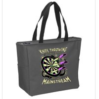 Knife Throwing Because Darts Are Too Mainstream Zip Tote Bag