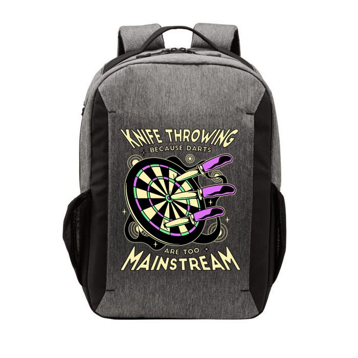 Knife Throwing Because Darts Are Too Mainstream Vector Backpack