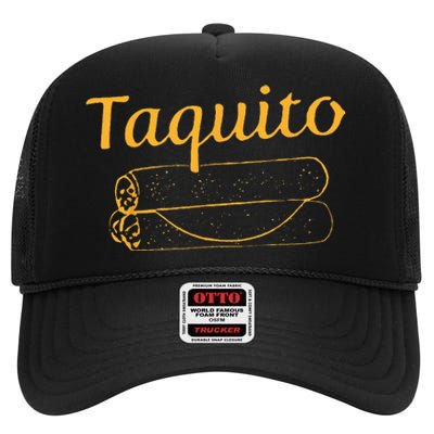 Kids Taquito Burrito Taco Taquito Matching Family High Crown Mesh Back Trucker Hat