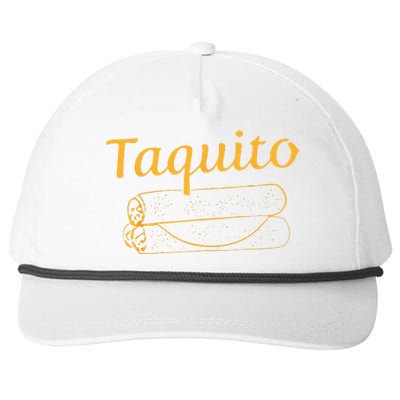 Kids Taquito Burrito Taco Taquito Matching Family Snapback Five-Panel Rope Hat