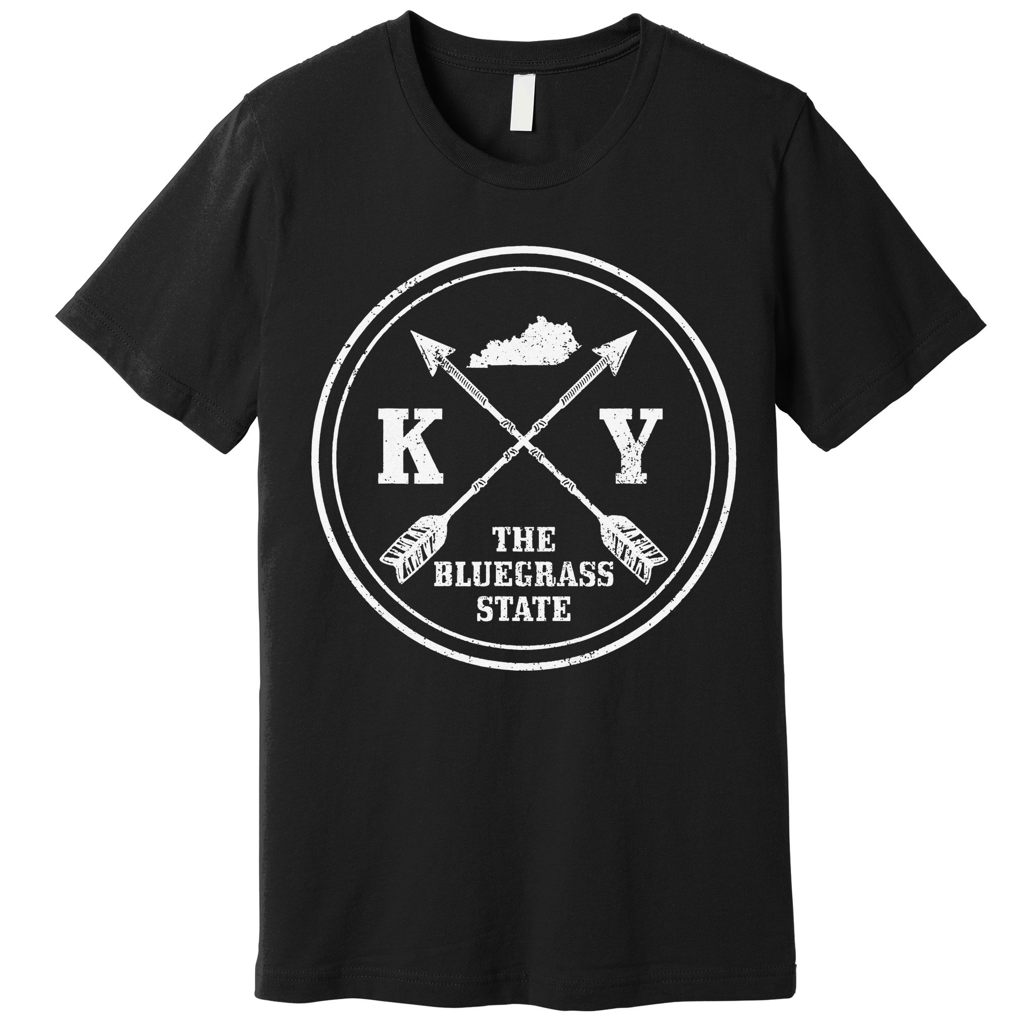 Kentucky The Bluegrass State Arrows Vintage Premium T-Shirt