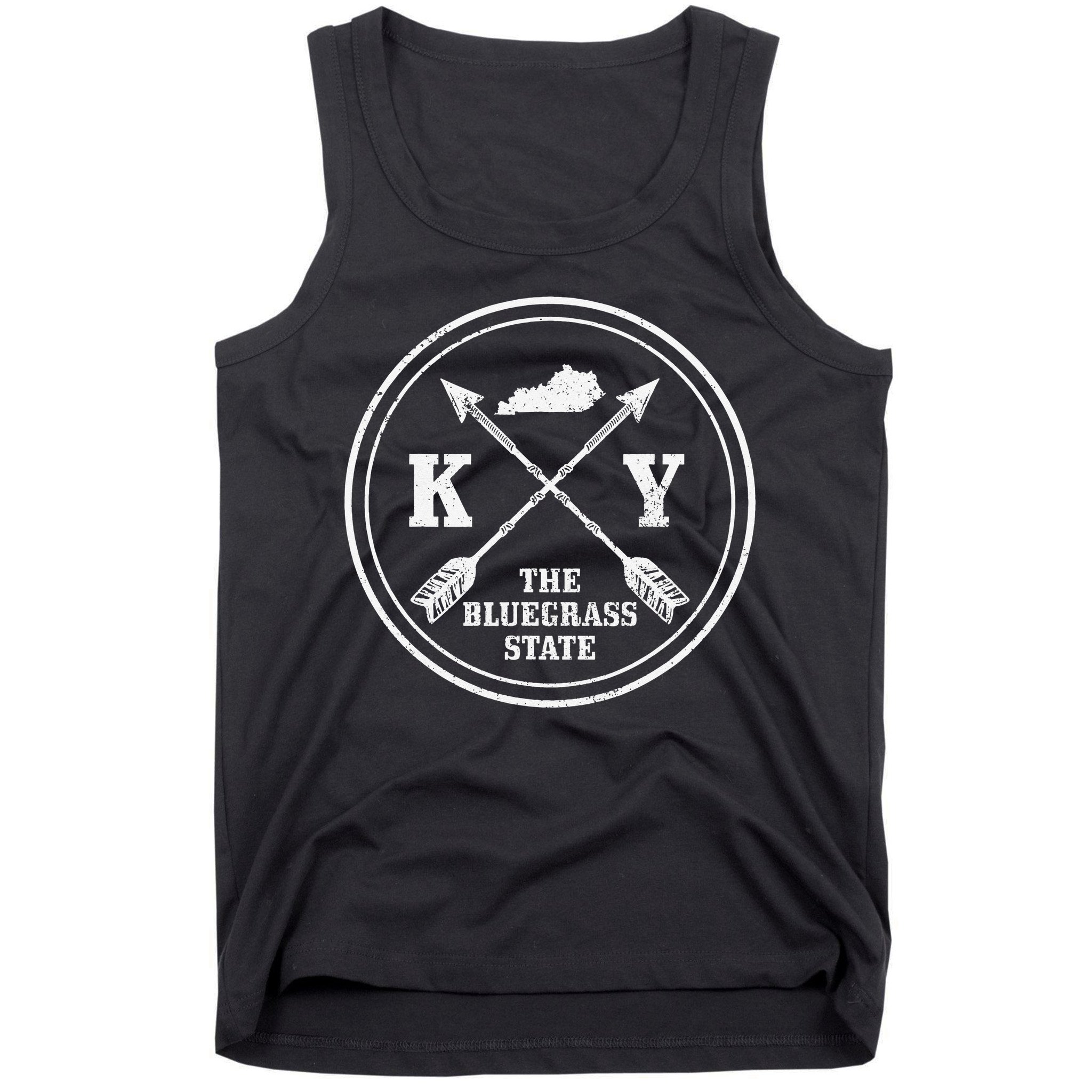 Kentucky The Bluegrass State Arrows Vintage Tank Top