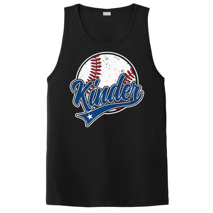 Kindergarten Team Back To School Baseball Player PosiCharge Competitor Tank