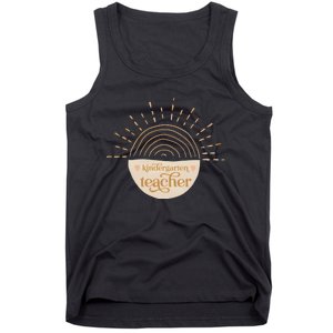 Kindergarten Teacher Back To School Tank Top