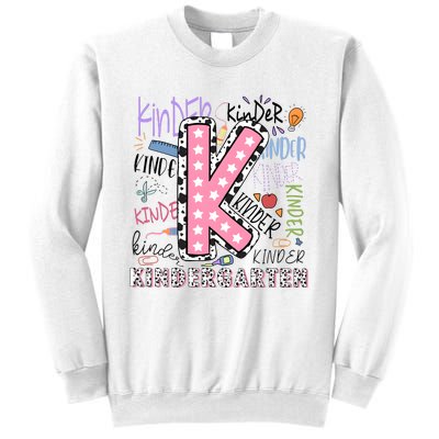 Kindergarten Teacher Back To School Sweatshirt