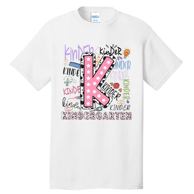 Kindergarten Teacher Back To School Tall T-Shirt