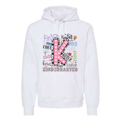 Kindergarten Teacher Back To School Premium Hoodie