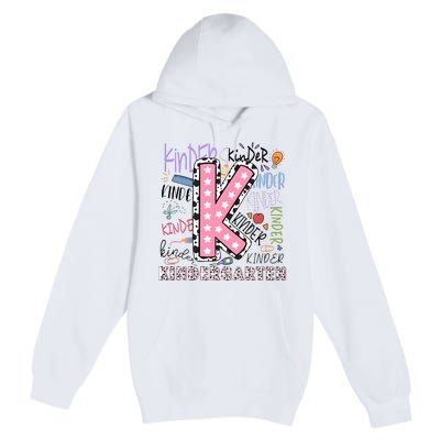 Kindergarten Teacher Back To School Premium Pullover Hoodie