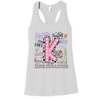 Kindergarten Teacher Back To School Women's Racerback Tank