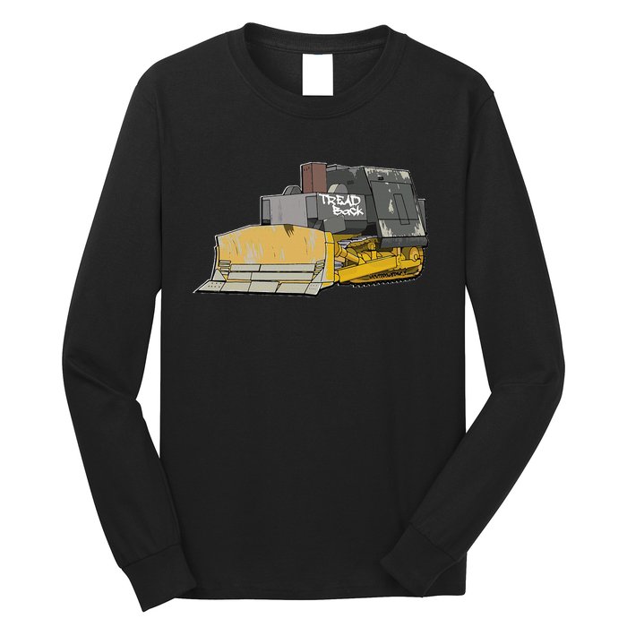 Killdozer Tread Back Long Sleeve Shirt