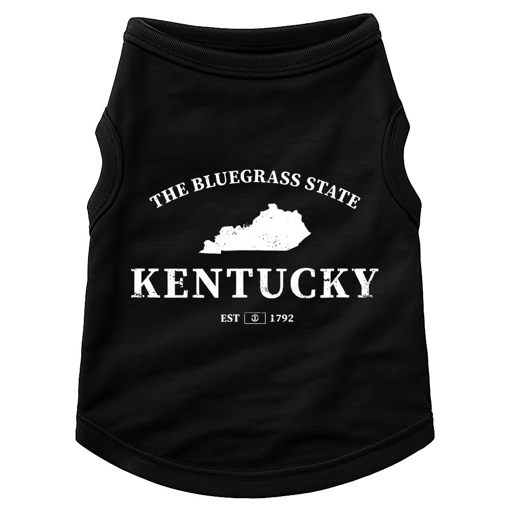 Kentucky The Bluegrass State Doggie Tank