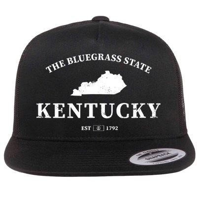 Kentucky The Bluegrass State Flatbill Hat